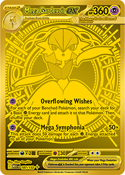 Mega Gardevoir ex Mega Hyper Rare from the Mega Evolution set