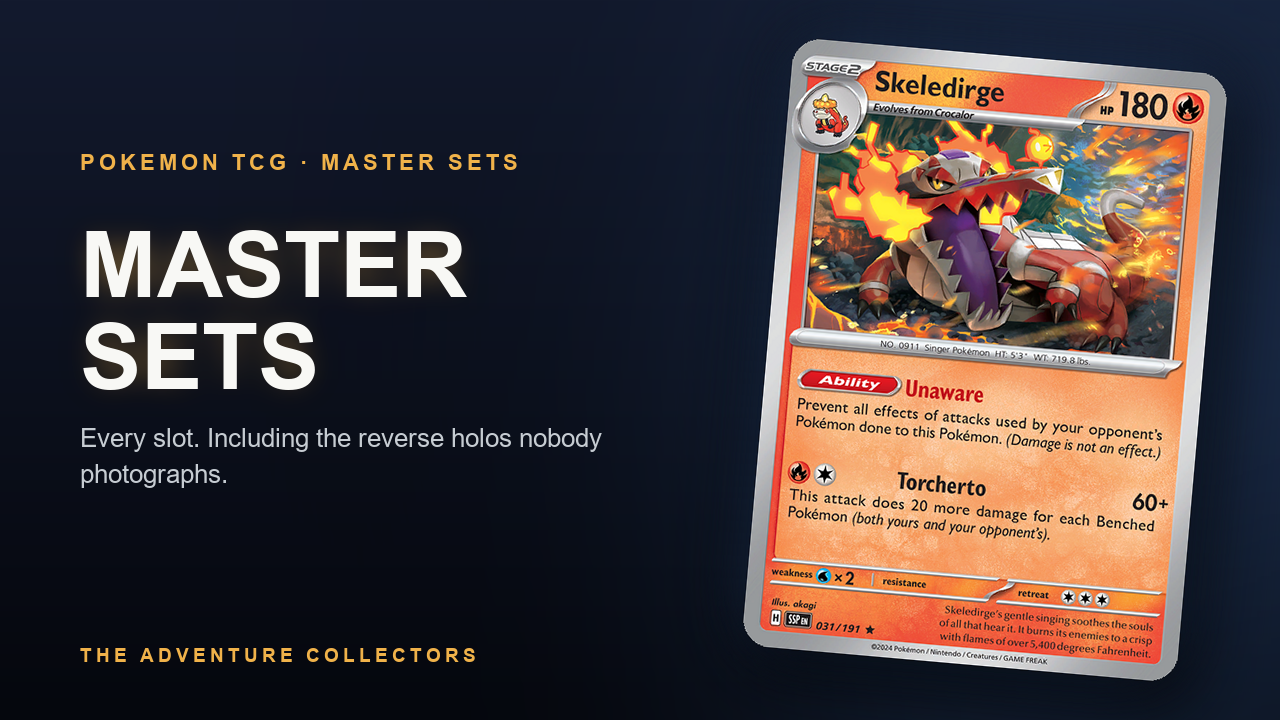 what is a master set in pokemon cards Base Complete Set (102/102) 1999 [MP-DMG] What Is a Master Set?